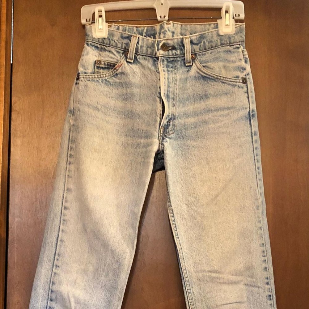 Vintage early 80s orange tab LEVIS - RARE faded